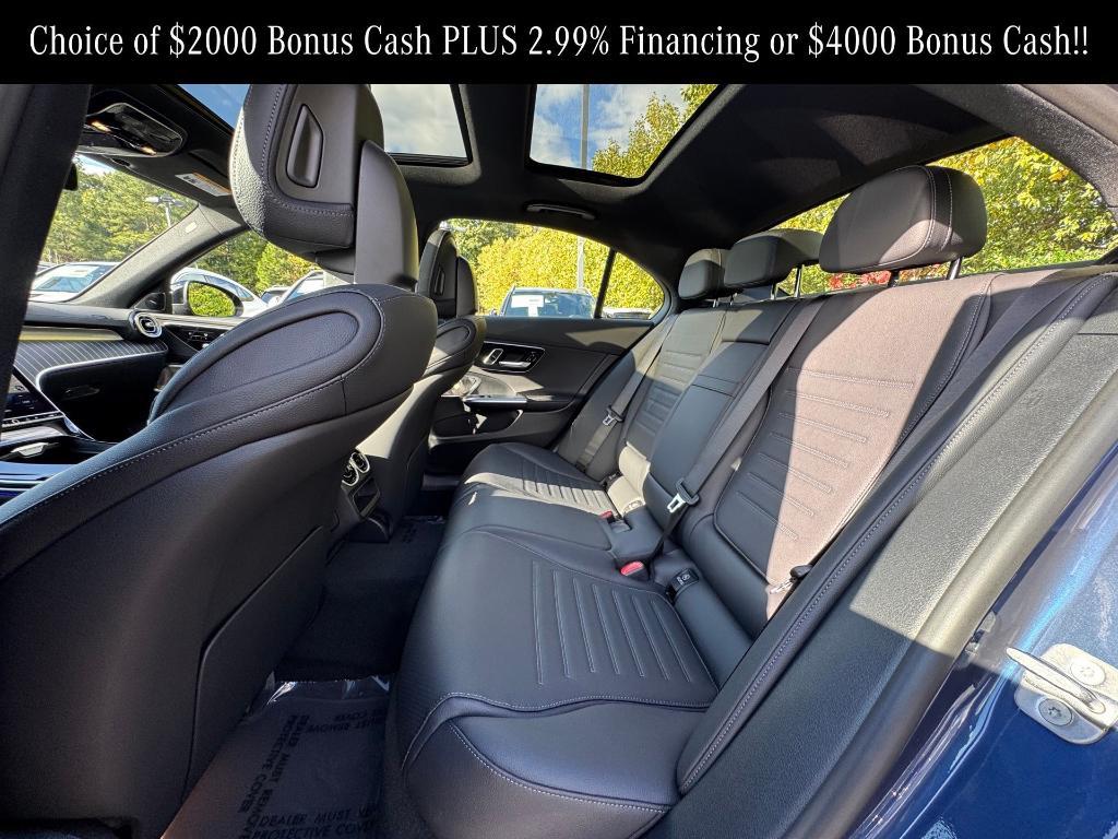 used 2025 Mercedes-Benz C-Class car, priced at $57,400