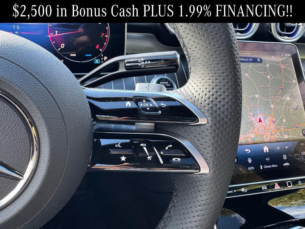 used 2025 Mercedes-Benz C-Class car, priced at $59,900