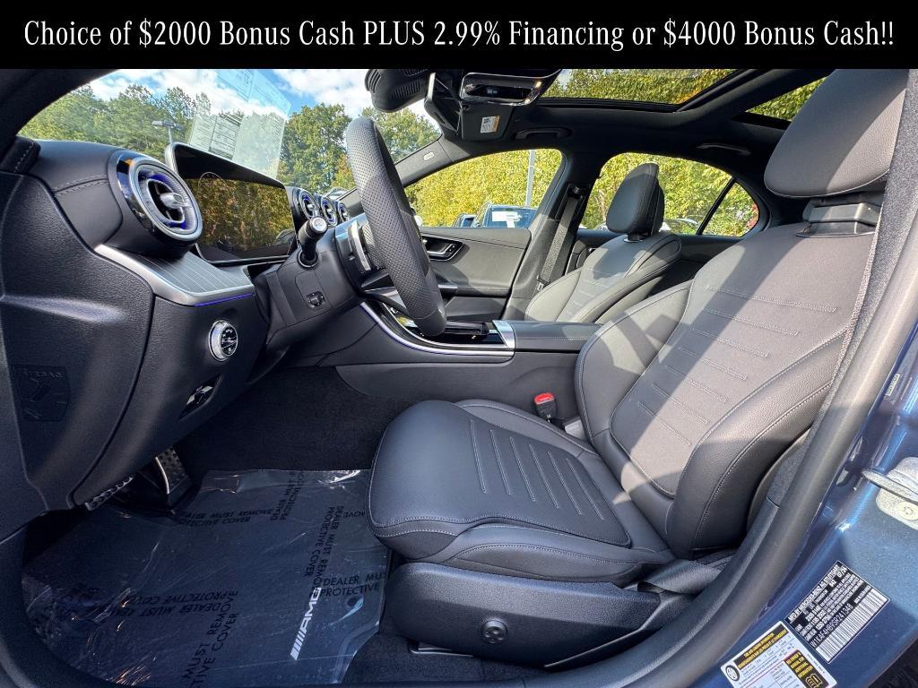 used 2025 Mercedes-Benz C-Class car, priced at $57,400