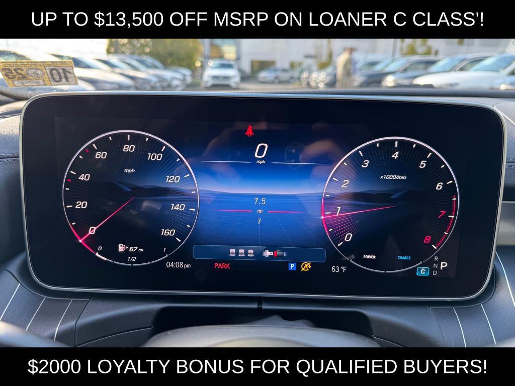 used 2025 Mercedes-Benz C-Class car, priced at $46,888