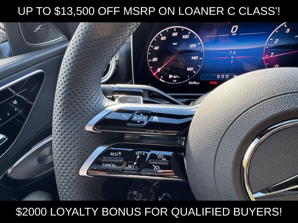 used 2025 Mercedes-Benz C-Class car, priced at $46,888
