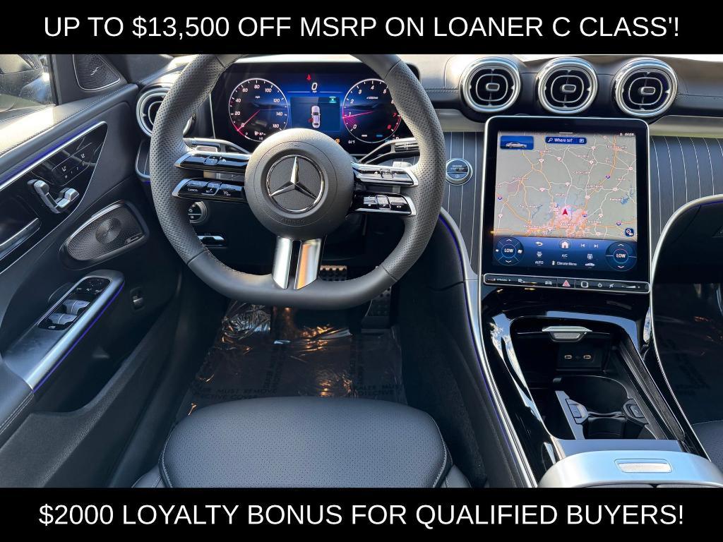 used 2025 Mercedes-Benz C-Class car, priced at $46,888