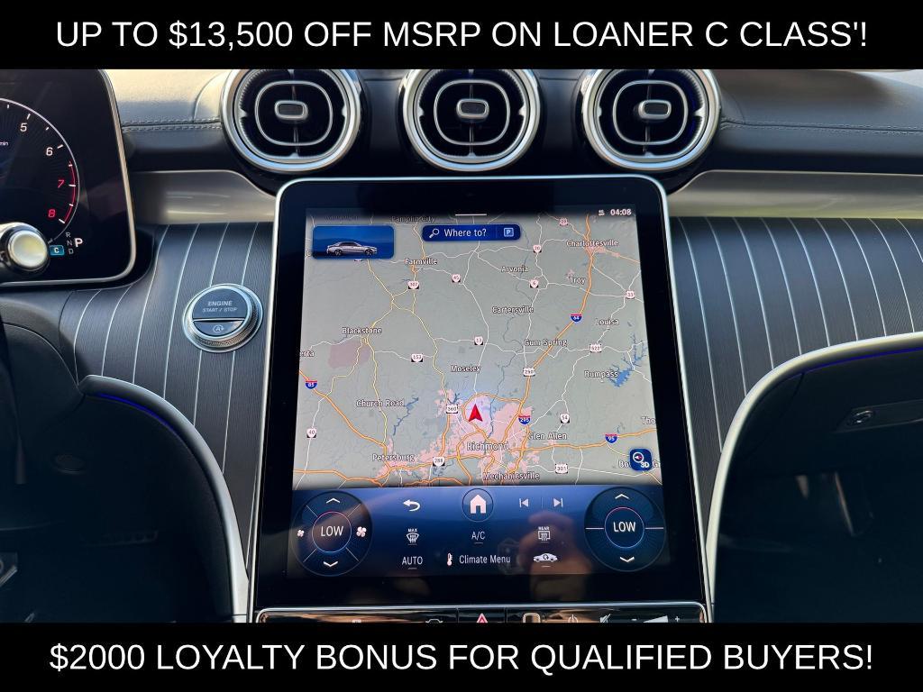 used 2025 Mercedes-Benz C-Class car, priced at $46,888