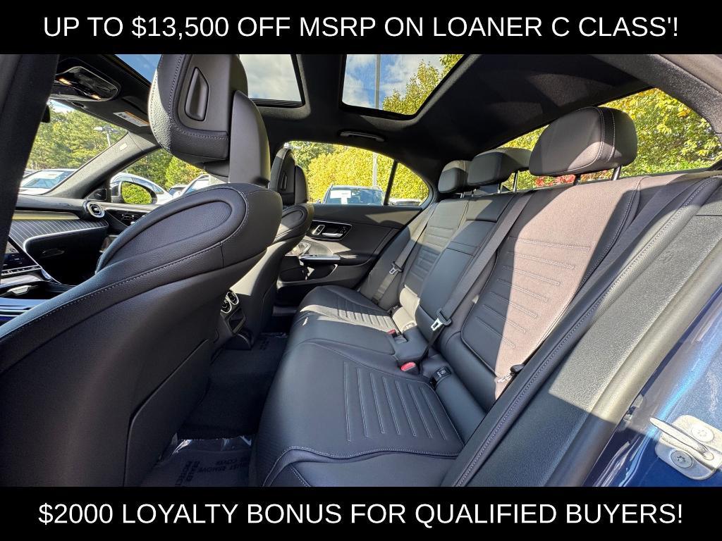 used 2025 Mercedes-Benz C-Class car, priced at $46,888