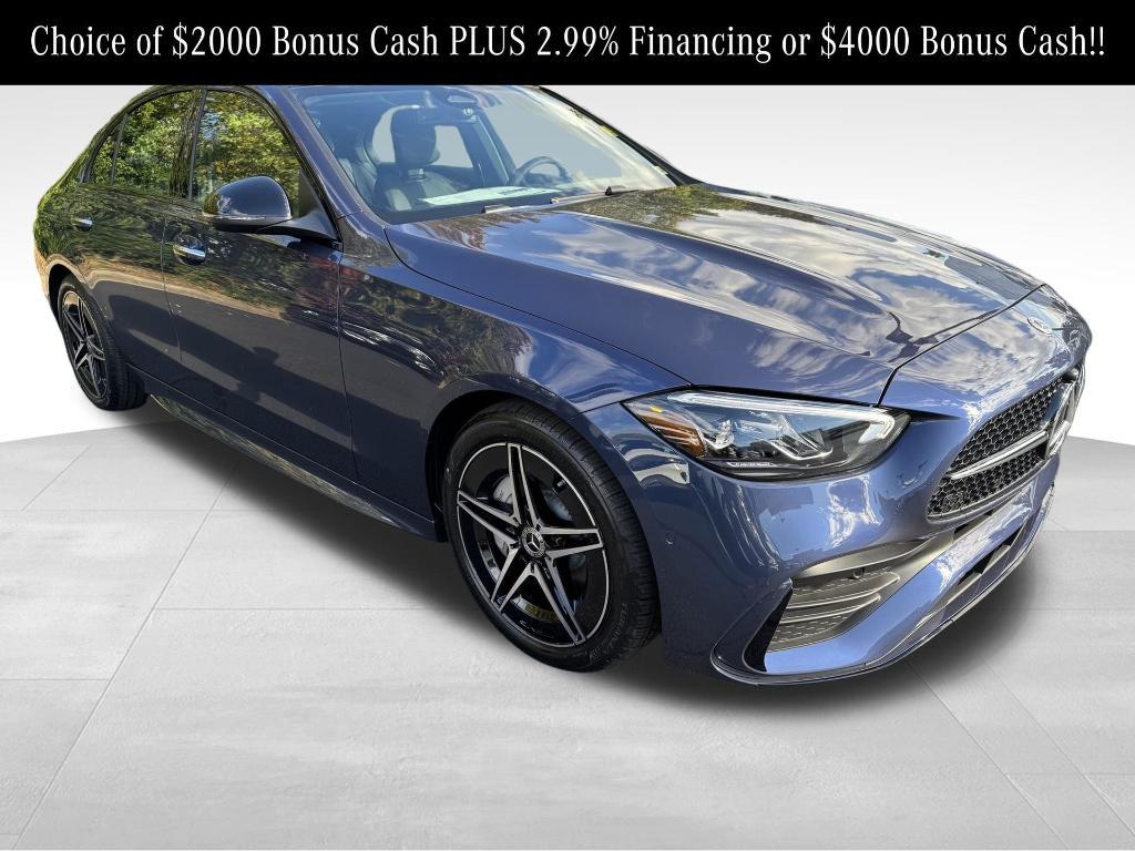 used 2025 Mercedes-Benz C-Class car, priced at $57,400