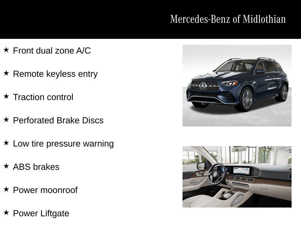 new 2026 Mercedes-Benz GLE 350 car, priced at $77,680