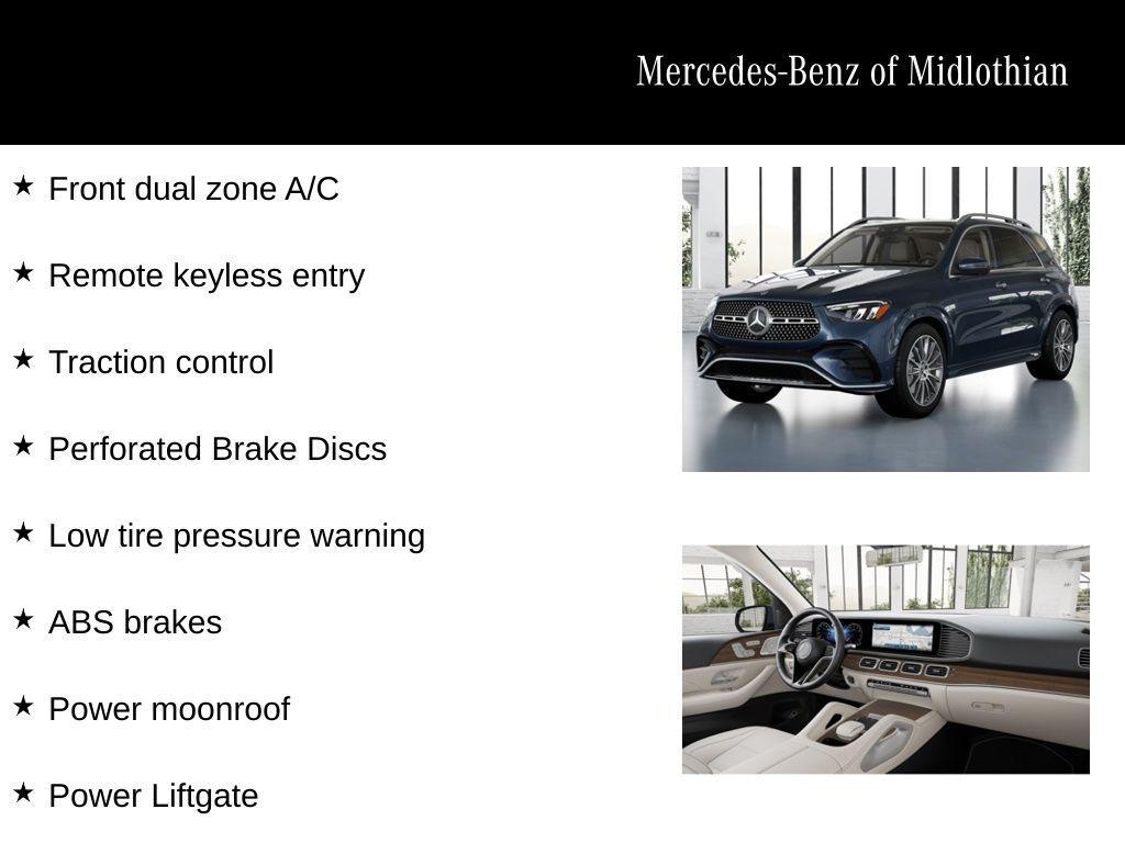 new 2026 Mercedes-Benz GLE 350 car, priced at $77,680