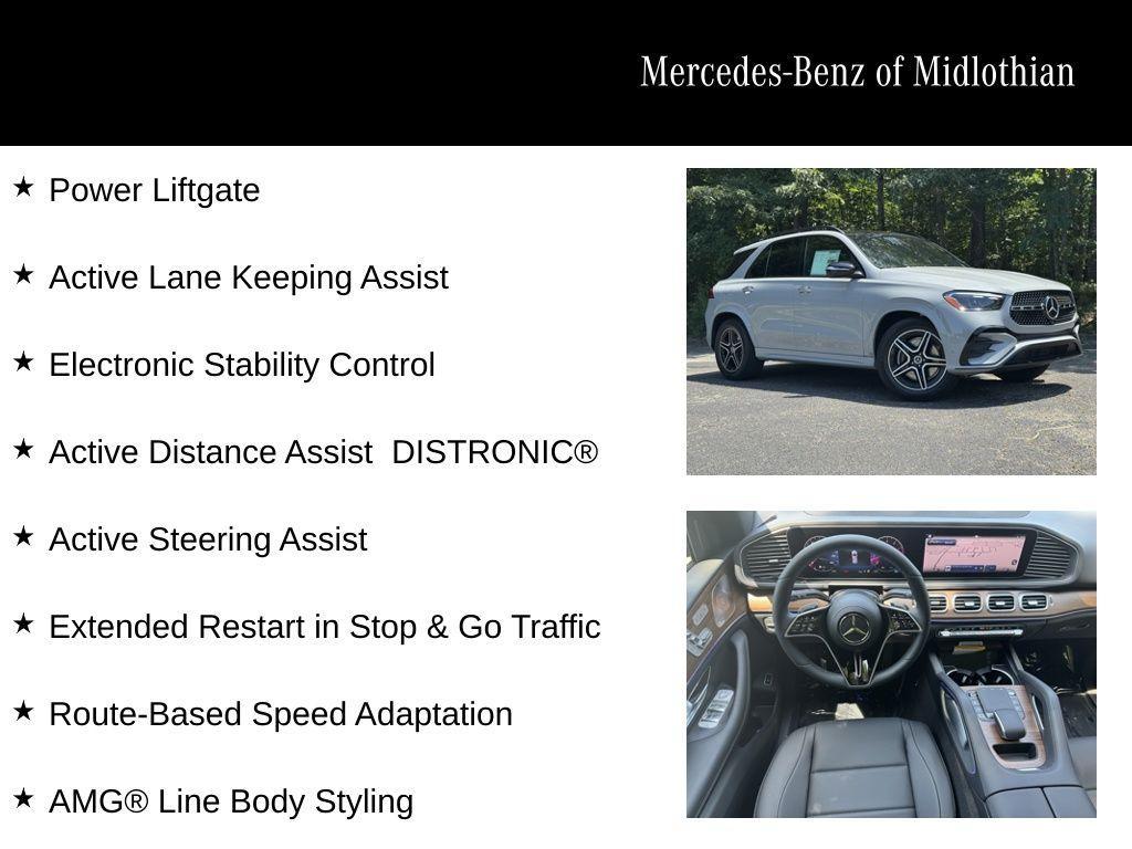 new 2025 Mercedes-Benz GLE 450 car, priced at $84,530