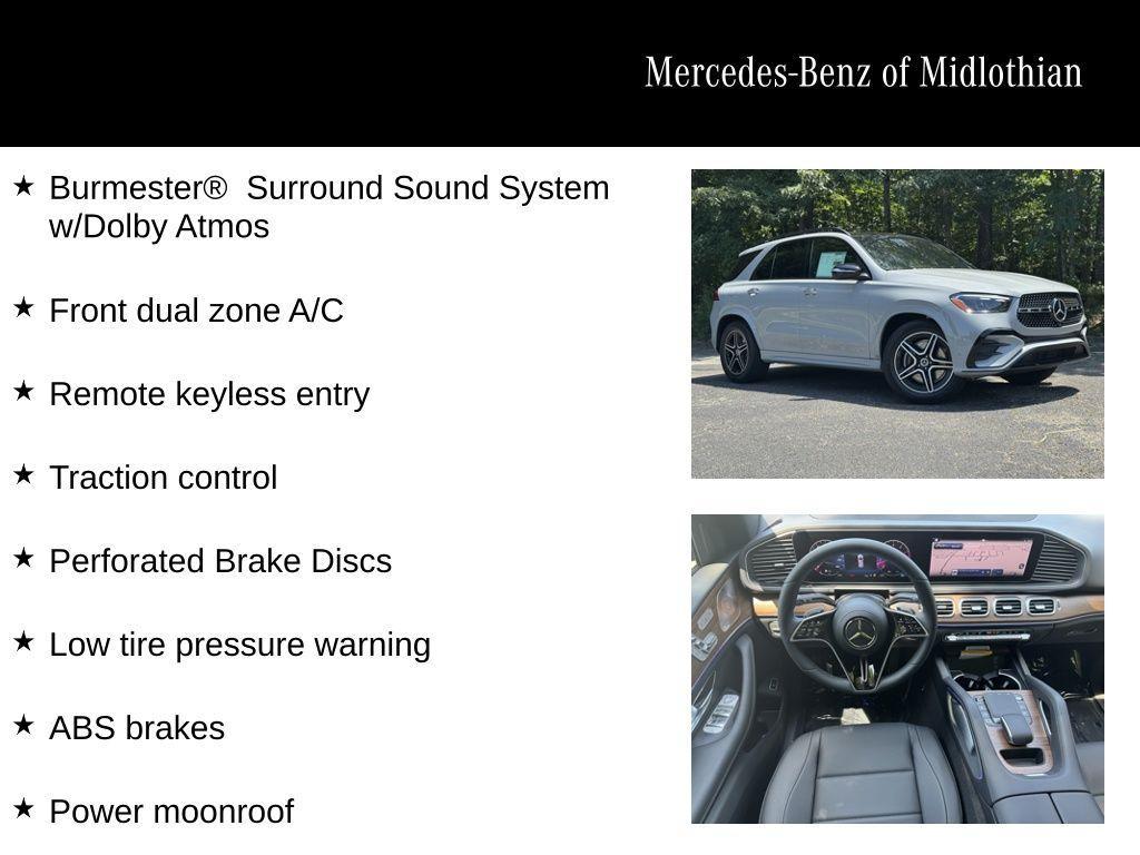 new 2025 Mercedes-Benz GLE 450 car, priced at $84,530