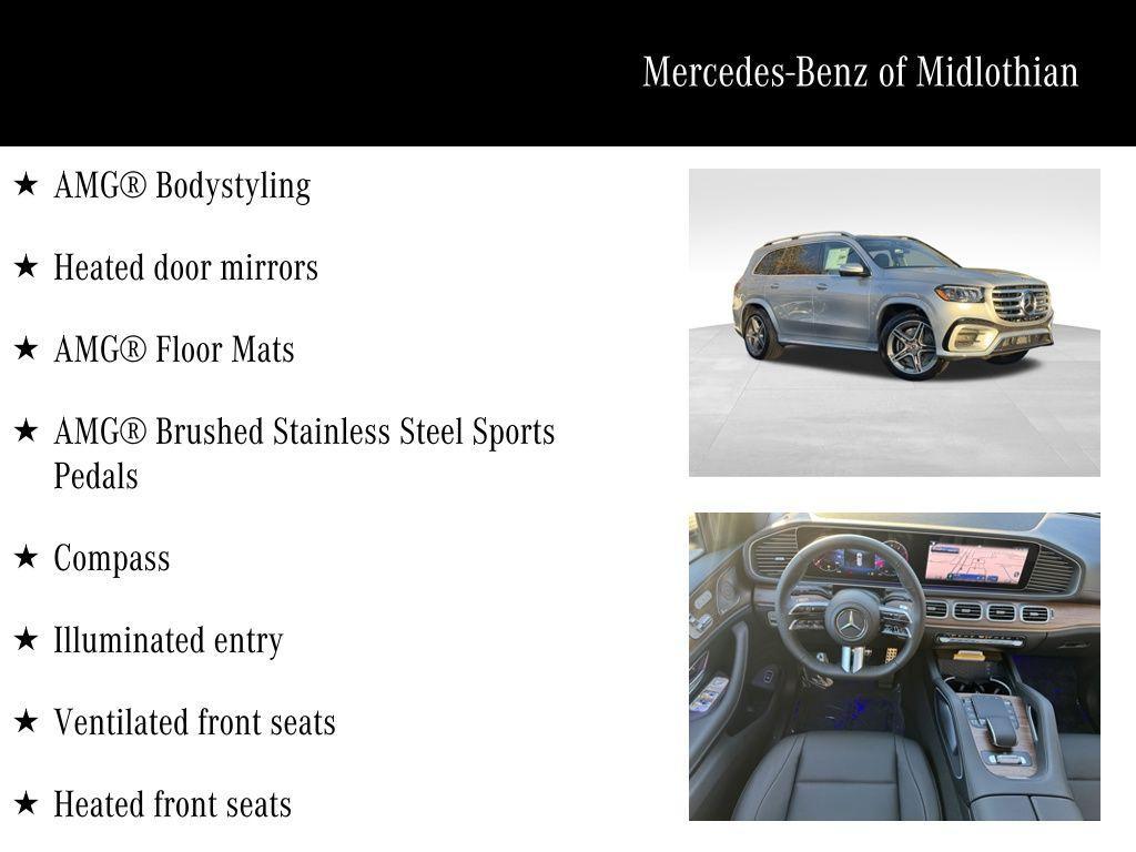 used 2025 Mercedes-Benz GLS 450 car, priced at $95,365