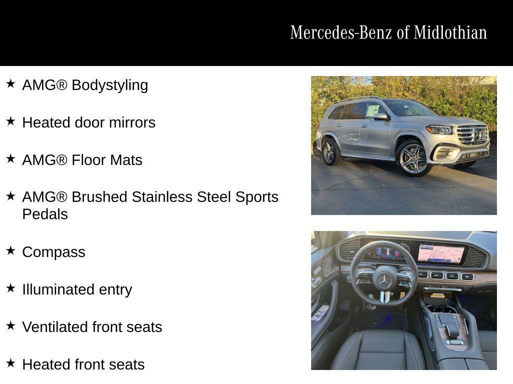 used 2025 Mercedes-Benz GLS 450 car, priced at $86,500