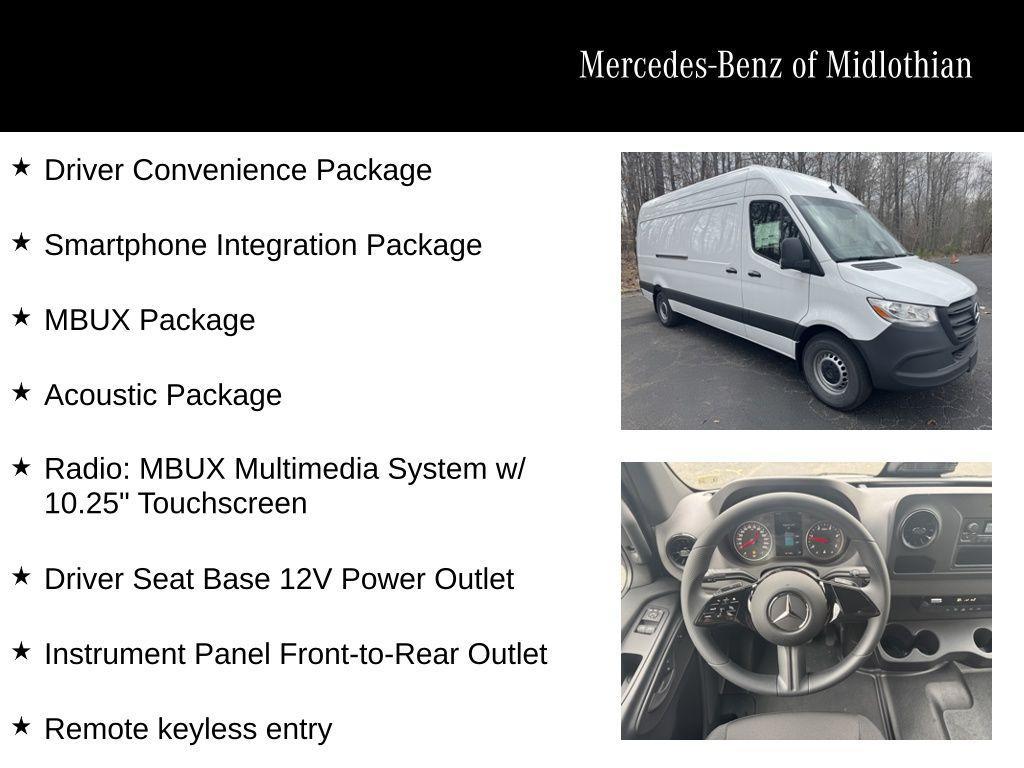 new 2025 Mercedes-Benz Sprinter 2500 car, priced at $67,813