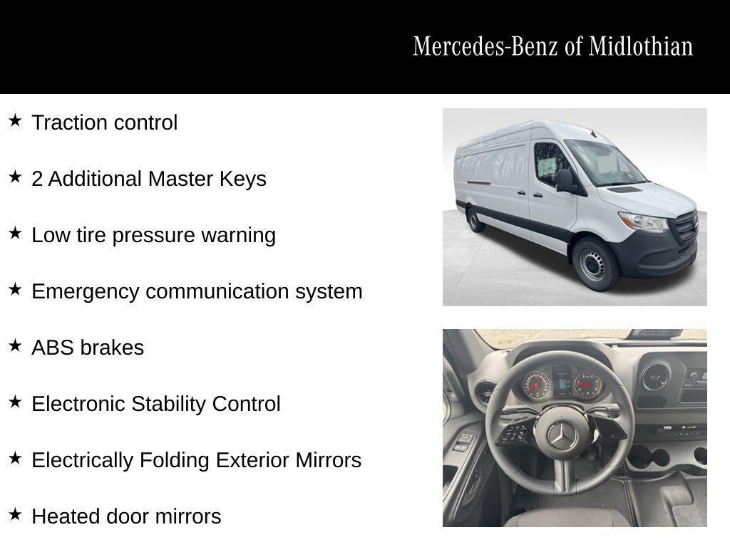 new 2025 Mercedes-Benz Sprinter 2500 car, priced at $67,813