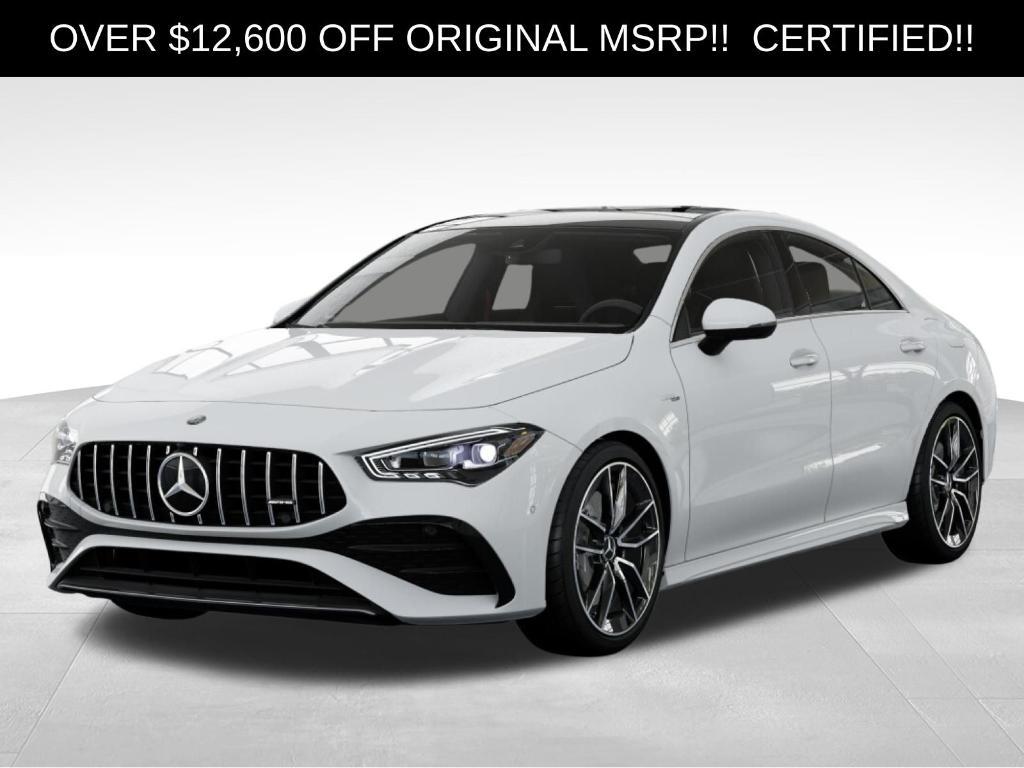new 2025 Mercedes-Benz AMG CLA 35 car, priced at $48,000