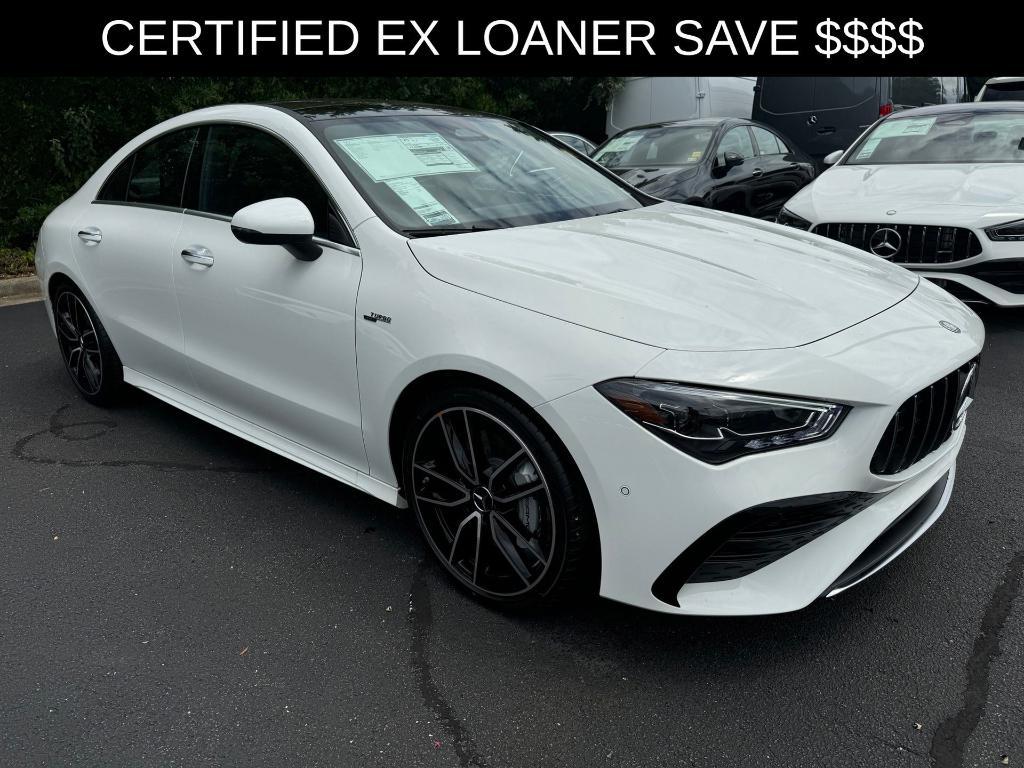used 2025 Mercedes-Benz AMG CLA 35 car, priced at $53,500