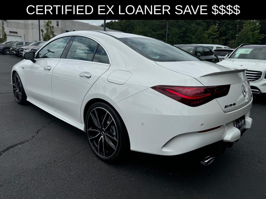 used 2025 Mercedes-Benz AMG CLA 35 car, priced at $53,500
