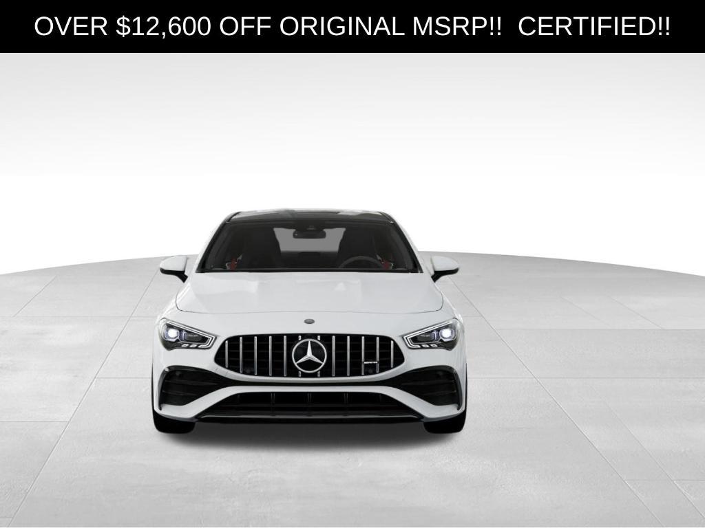 new 2025 Mercedes-Benz AMG CLA 35 car, priced at $48,000