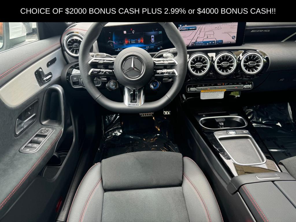 used 2025 Mercedes-Benz AMG CLA 35 car, priced at $53,500