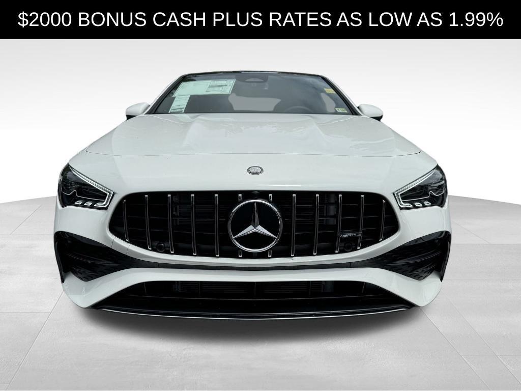 used 2025 Mercedes-Benz AMG CLA 35 car, priced at $56,000