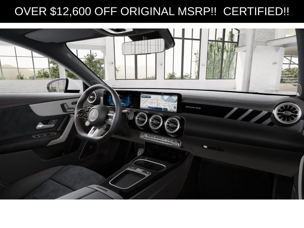 new 2025 Mercedes-Benz AMG CLA 35 car, priced at $48,000