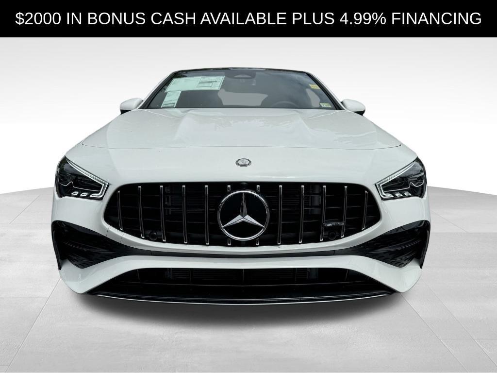 used 2025 Mercedes-Benz AMG CLA 35 car, priced at $56,000