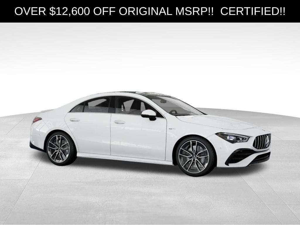 new 2025 Mercedes-Benz AMG CLA 35 car, priced at $48,000