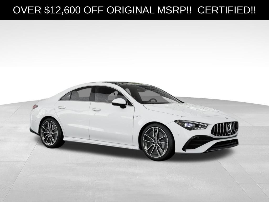 new 2025 Mercedes-Benz AMG CLA 35 car, priced at $48,000