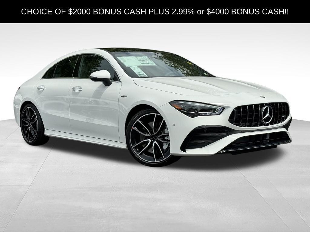 used 2025 Mercedes-Benz AMG CLA 35 car, priced at $53,500