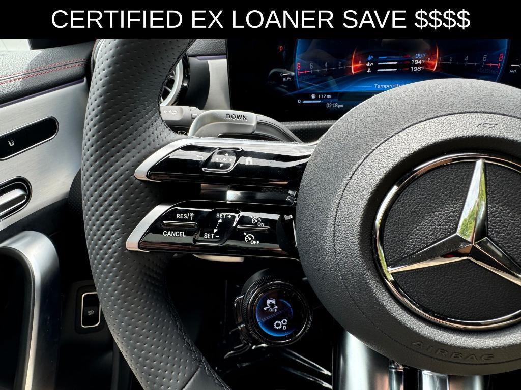 used 2025 Mercedes-Benz AMG CLA 35 car, priced at $53,500