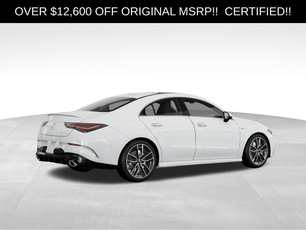 new 2025 Mercedes-Benz AMG CLA 35 car, priced at $48,000