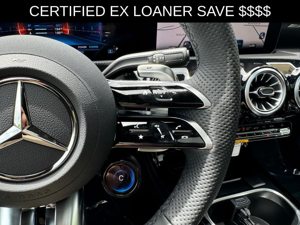 used 2025 Mercedes-Benz AMG CLA 35 car, priced at $53,500