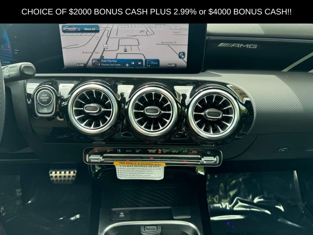 used 2025 Mercedes-Benz AMG CLA 35 car, priced at $53,500