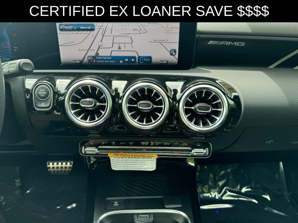 used 2025 Mercedes-Benz AMG CLA 35 car, priced at $53,500