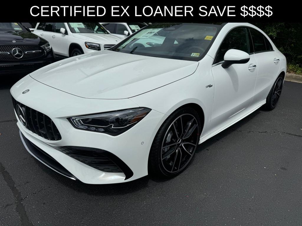 used 2025 Mercedes-Benz AMG CLA 35 car, priced at $53,500
