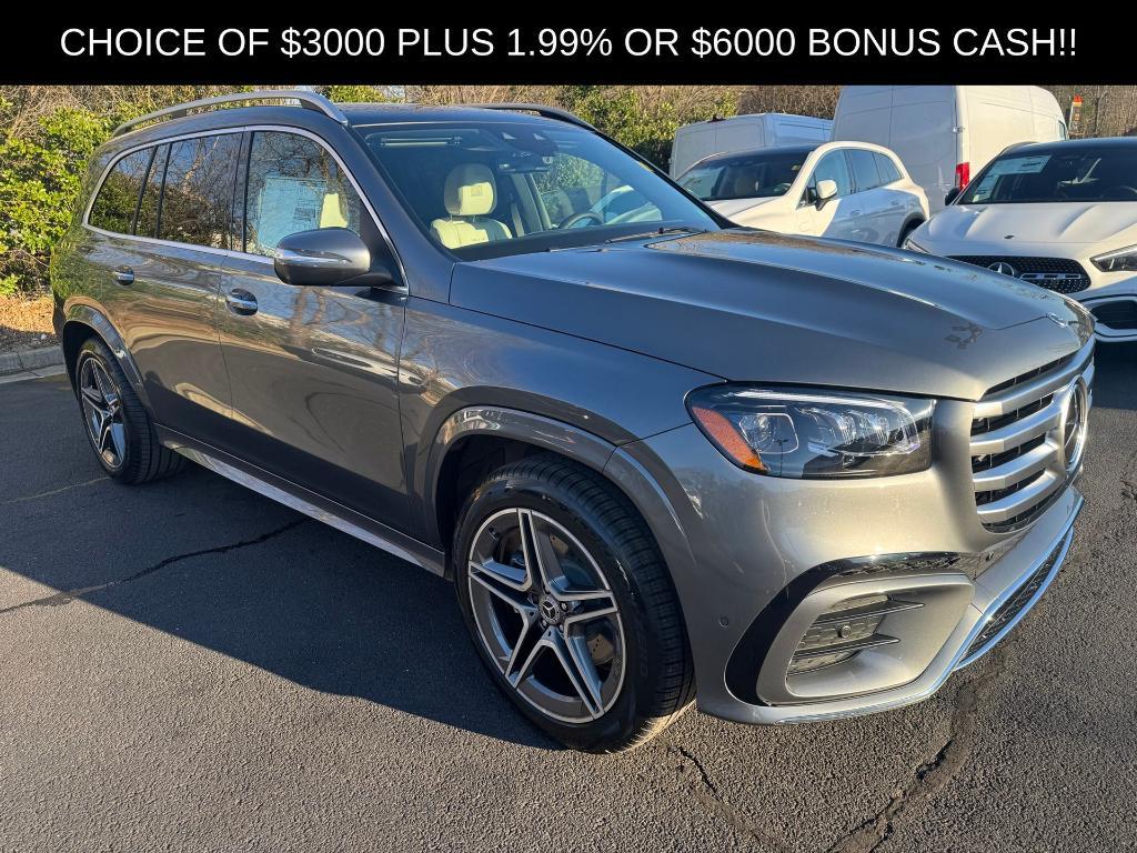 new 2025 Mercedes-Benz GLS 450 car, priced at $96,275