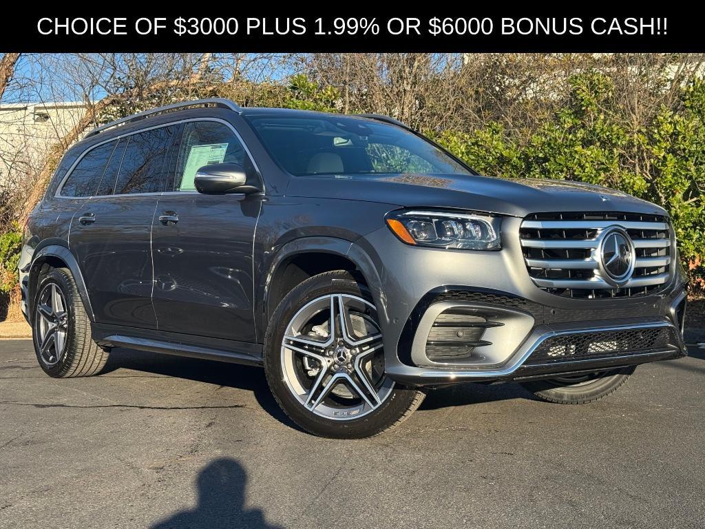 new 2025 Mercedes-Benz GLS 450 car, priced at $96,275