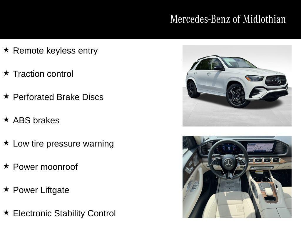 new 2025 Mercedes-Benz GLE 350 car, priced at $73,265