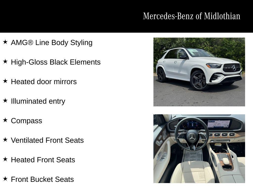 used 2025 Mercedes-Benz GLE 350 car, priced at $73,265