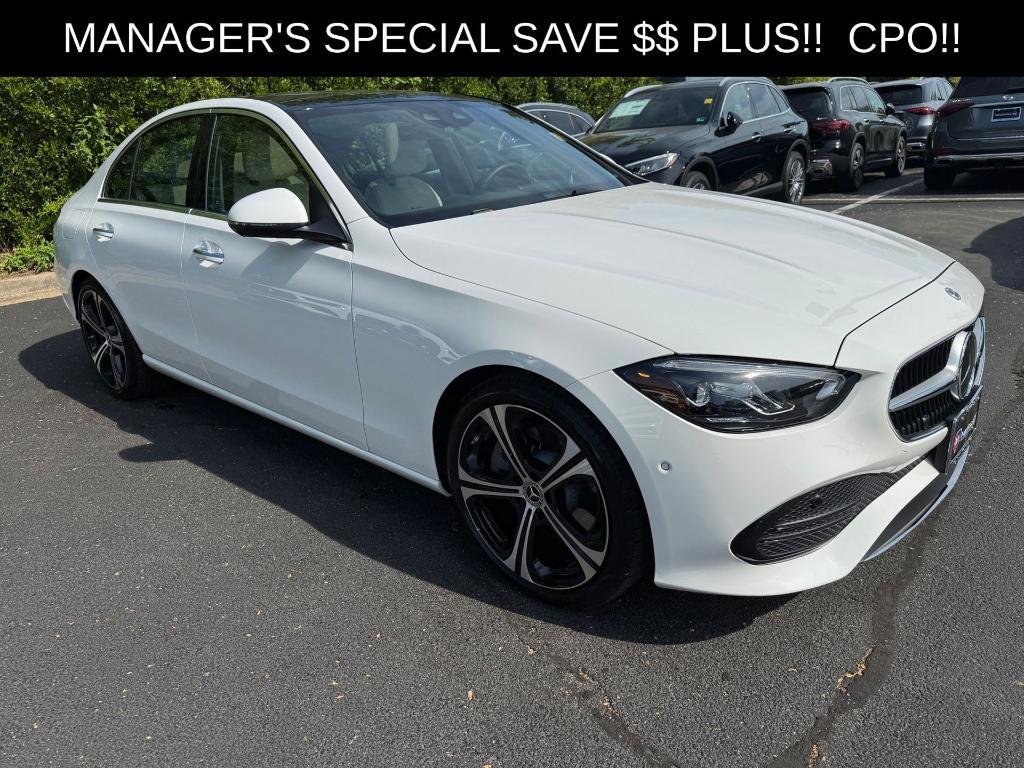 used 2024 Mercedes-Benz C-Class car, priced at $50,000