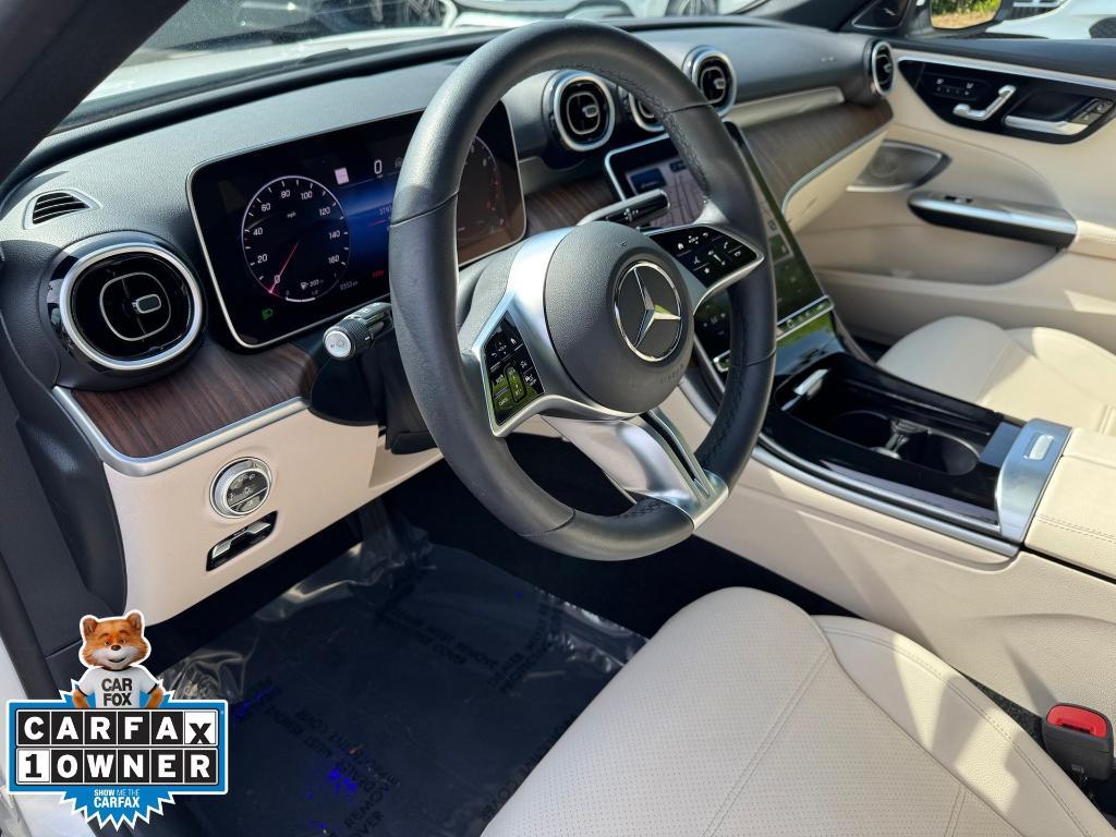 used 2024 Mercedes-Benz C-Class car, priced at $49,500