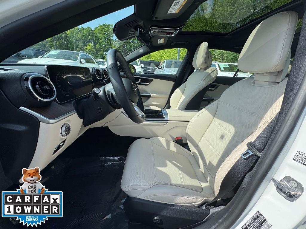 used 2024 Mercedes-Benz C-Class car, priced at $49,500
