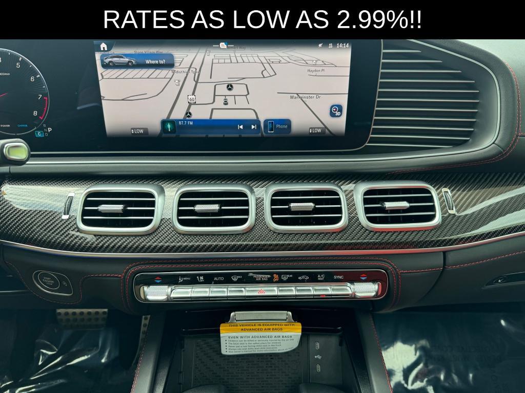 new 2025 Mercedes-Benz AMG GLE 63 car, priced at $140,410