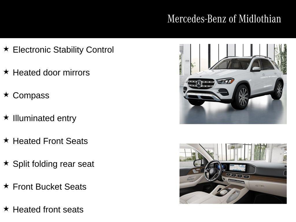 new 2026 Mercedes-Benz GLE 350 car, priced at $63,000