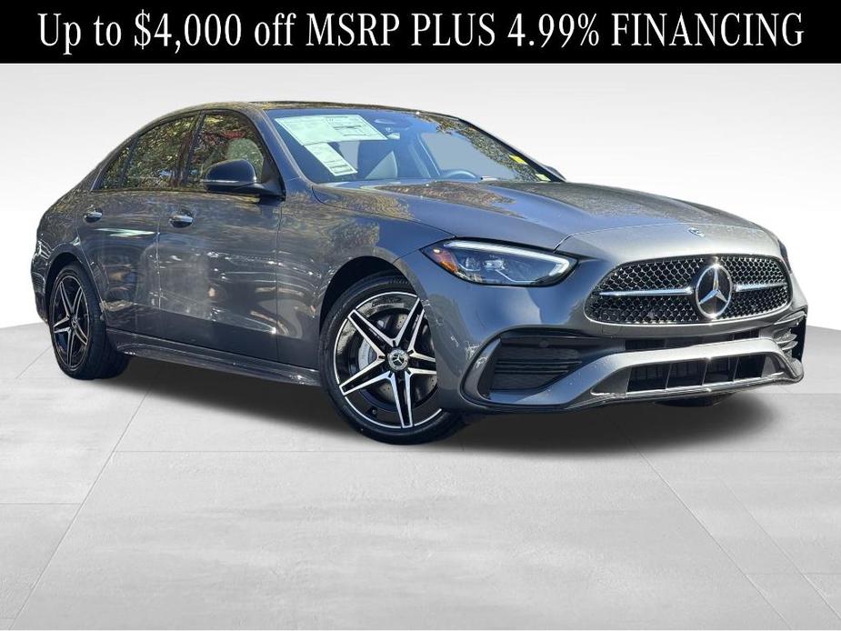 new 2025 Mercedes-Benz C-Class car, priced at $59,650