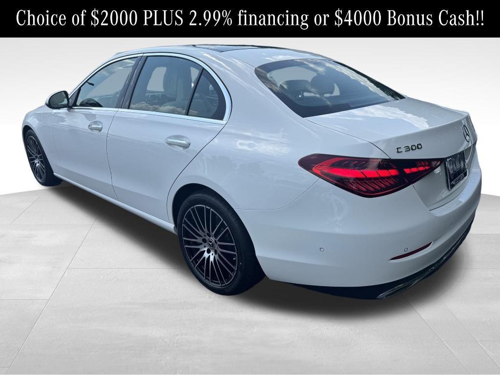new 2025 Mercedes-Benz C-Class car, priced at $52,885