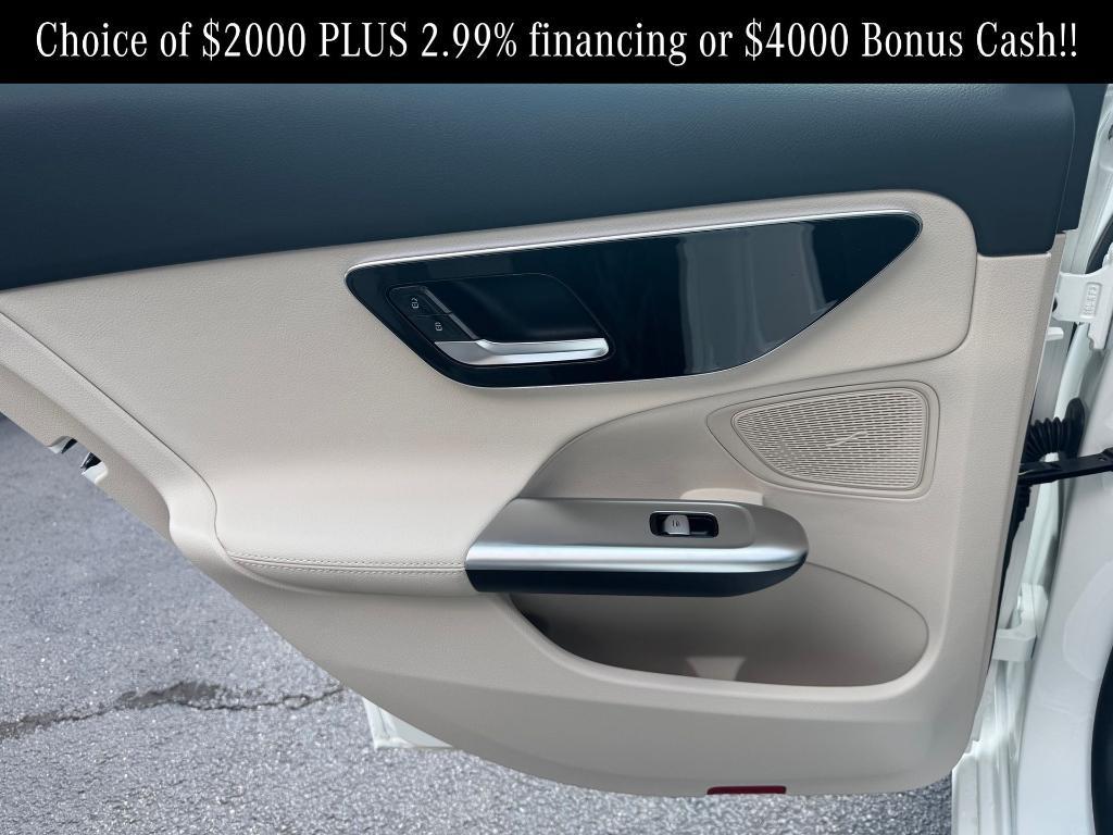 new 2025 Mercedes-Benz C-Class car, priced at $52,885