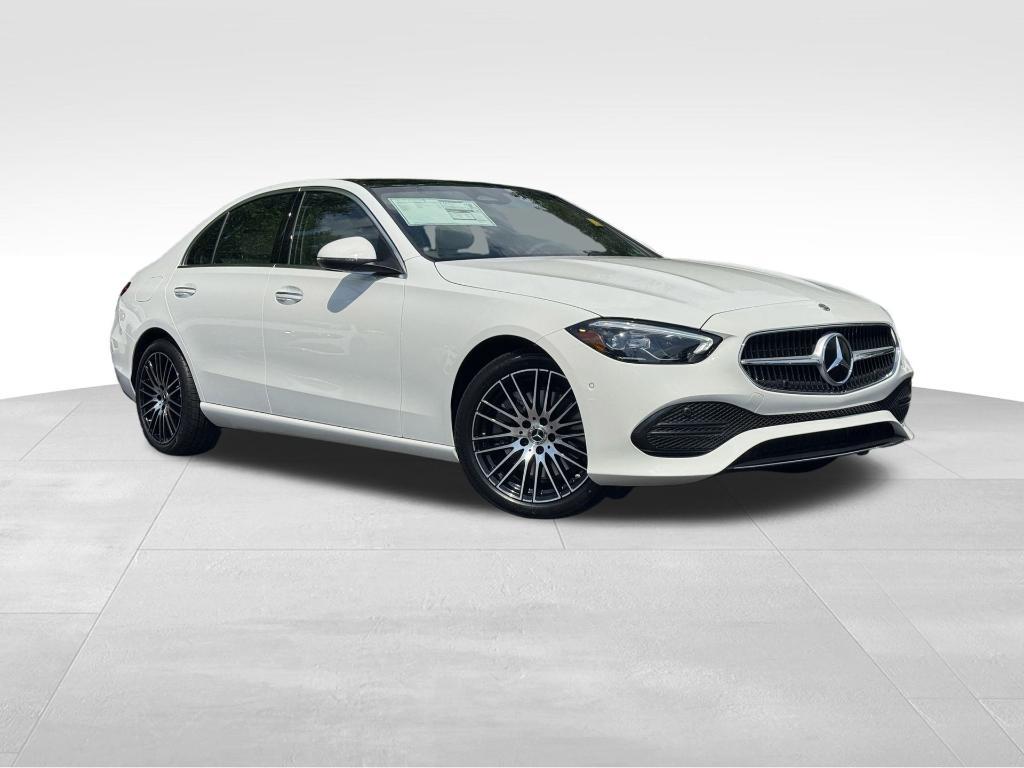 new 2025 Mercedes-Benz C-Class car, priced at $52,885