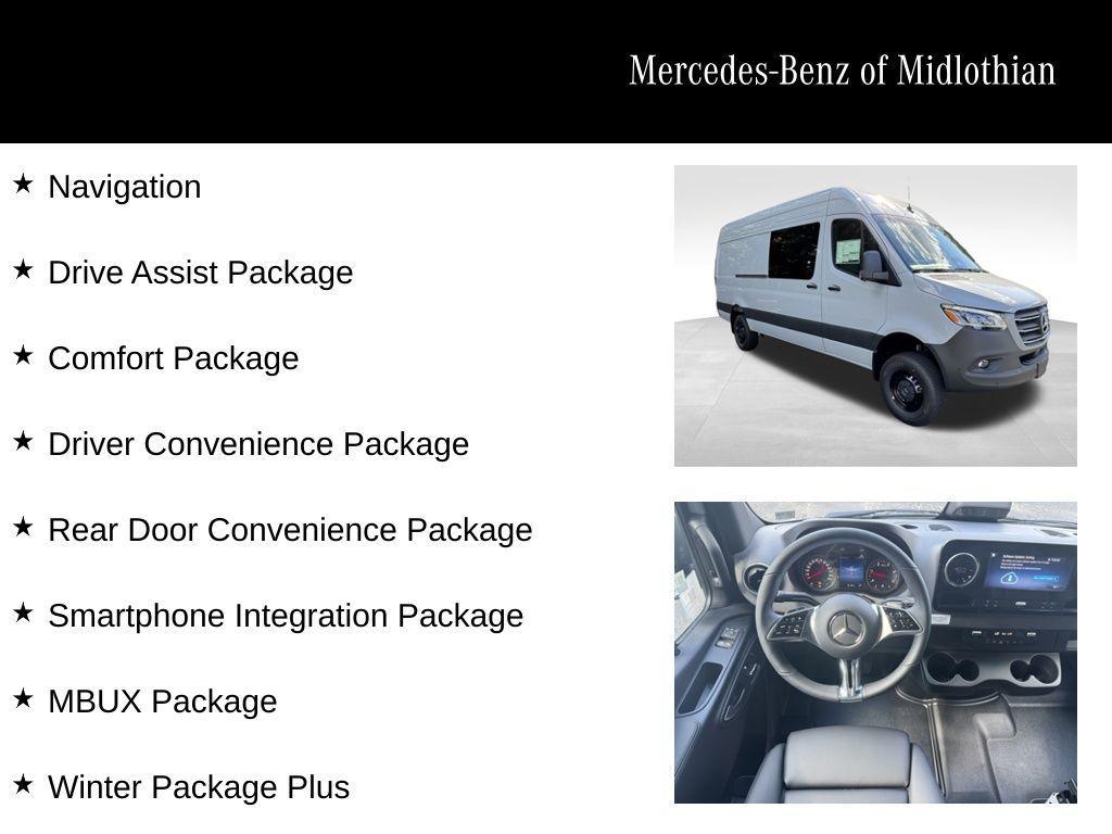 new 2025 Mercedes-Benz Sprinter 2500 car, priced at $80,573