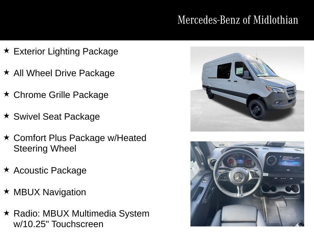 new 2025 Mercedes-Benz Sprinter 2500 car, priced at $80,573