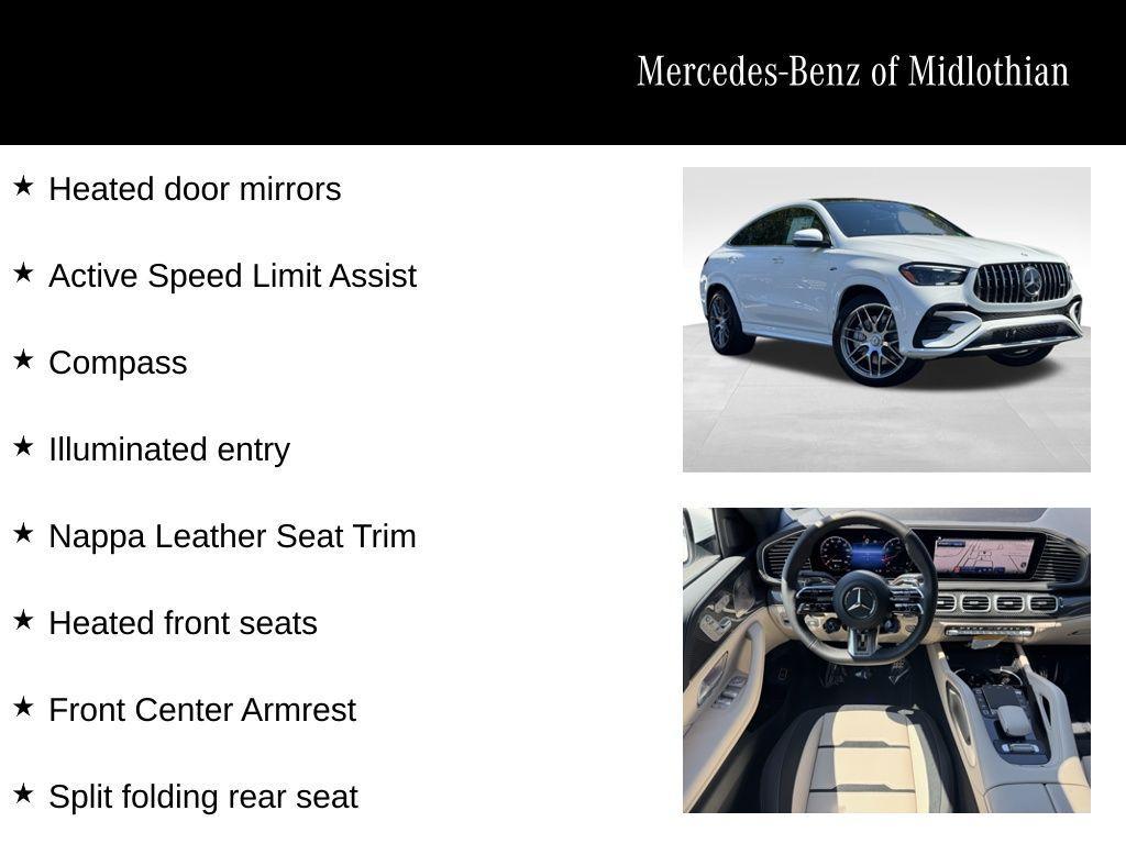 new 2026 Mercedes-Benz AMG GLE 53 car, priced at $103,450